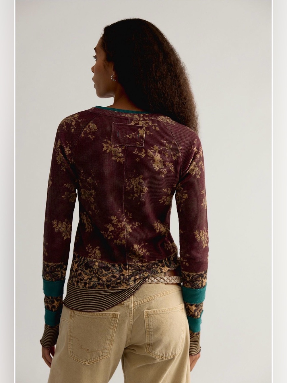Free People Easy Does It Printed size xs - Picture 3 of 10